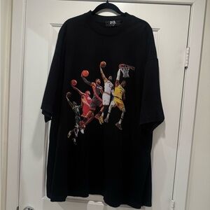 DND by Ferris LeBron James Black Graphic Tee